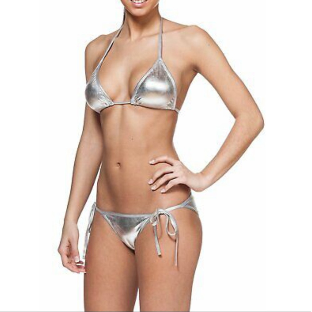 Ladies' New Liquid String Bikini 3 Piece Swimsuit